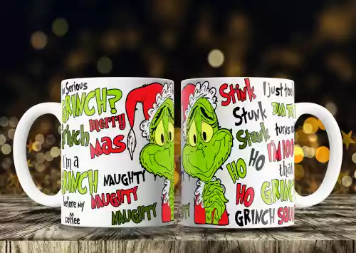 vectores plantilas NAVIDAD,EL GRINCH,FESTIVIDAD,FESTEJO,
